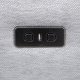 Large Corner Modular Lounge Suite in Light Grey Fabric Electric Recliner - Flea Market