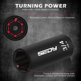 Sedy 3/4 CR-V socket with rounded corners reducing fastener wear and force distributed along walls