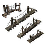 Aquarium Bridge Decoration Medium 29.5cm Resin Shrimp Tortoise Climbing