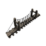 Aquarium Bridge Decoration Medium 29.5cm Resin Shrimp Tortoise Climbing