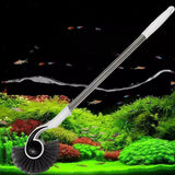 Aquarium Cleaning Brush 125cm Long Handle Algae Removal Tool
