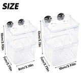 Aquarium Breeding Box 13x10x7cm Isolation Hatchery Guppy Fry