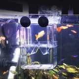 Aquarium Breeding Box 13x10x7cm Isolation Hatchery Guppy Fry