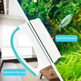 Magnetic Aquarium Cleaner Medium Algae Brush Glass Scraper