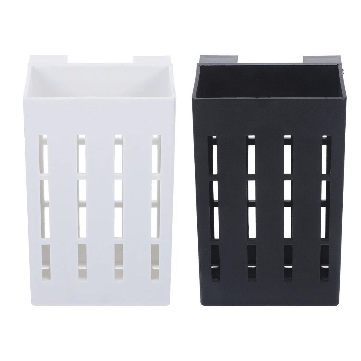 Aquarium Plant Holder 13x8x5.5cm Hydroponic Basket Rack White