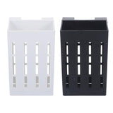 Aquarium Plant Holder 13x8x5.5cm Hydroponic Basket Rack White