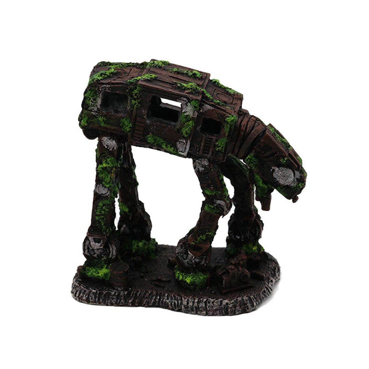 Aquarium Car Ornament 12x7x14cm Resin Fish Tank Decoration Theme