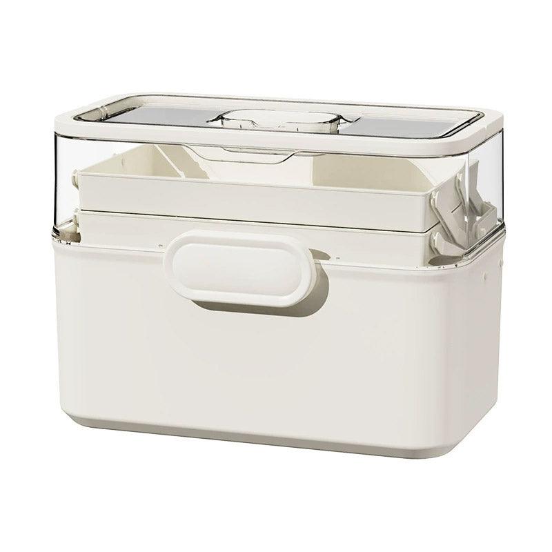 3-Layer Portable First Aid Kit - Large Medical Storage Organizer