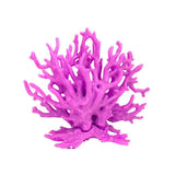 Aquarium Coral Decoration Beige Soft Realistic Plant 12x15.7cm