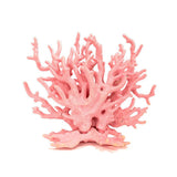 Aquarium Coral Decoration Pink Soft Realistic Plant 13x15.4cm