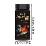 Aquarium Test Strips 50pcs 6-in-1 Water Quality Testing Kit