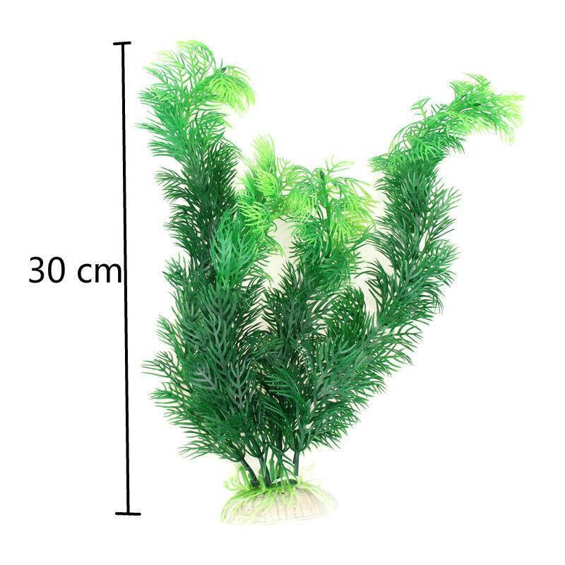 Aquarium Plant 30cm Artificial Water Grass Plastic Fish Tank Decor