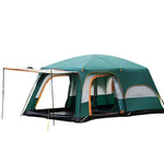 Tasman 3-5 Person Pop Up Camping Tent Hiking Festival Sleeping Green