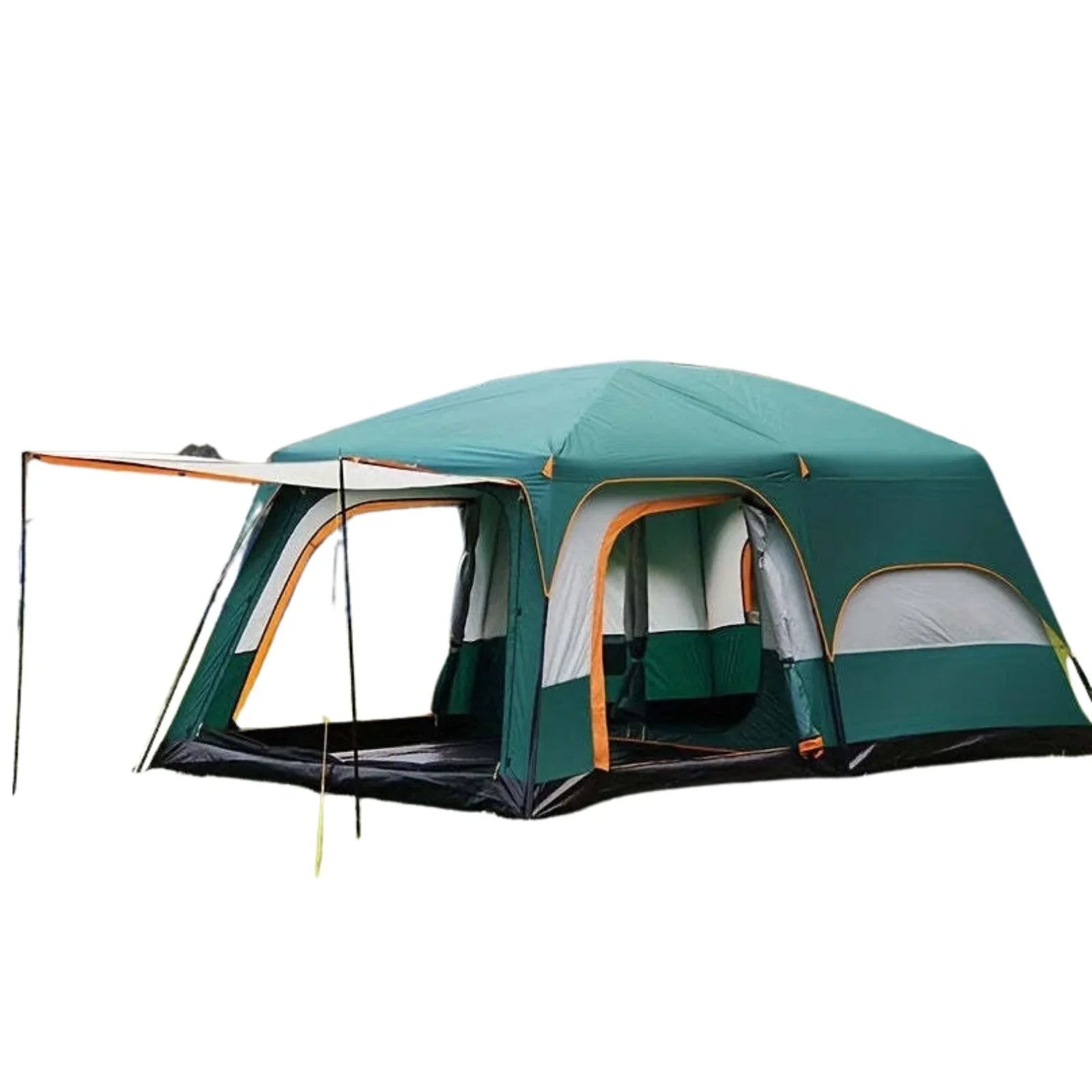 Tasman 3-5 Person Pop Up Camping Tent Hiking Festival Sleeping Green