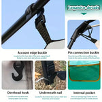 Tasman 3-5 Person Pop Up Camping Tent Hiking Festival Sleeping Green