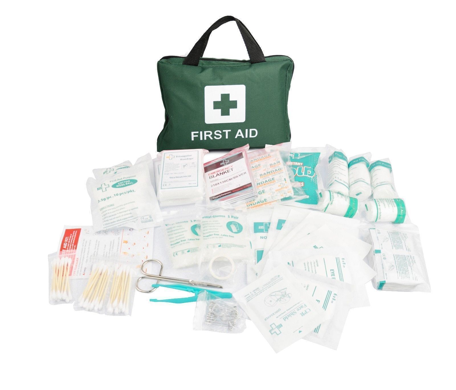 210-Piece Emergency First Aid Kit - Medical Travel Set
