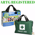 210-Piece Emergency First Aid Kit - Medical Travel Set