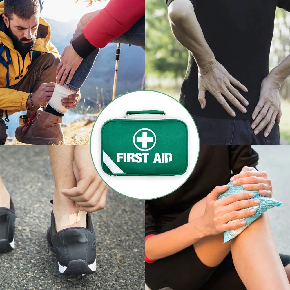 258-Piece Premium First Aid Kit - Medical Travel Emergency Set