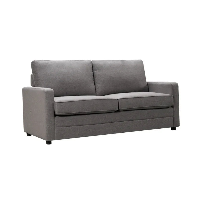 RAY 2 Seater Sofa bed with Separate Foam Mattress- Dark grey - Flea Market
