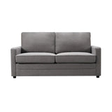 RAY 2 Seater Sofa bed with Separate Foam Mattress- Dark grey - Flea Market