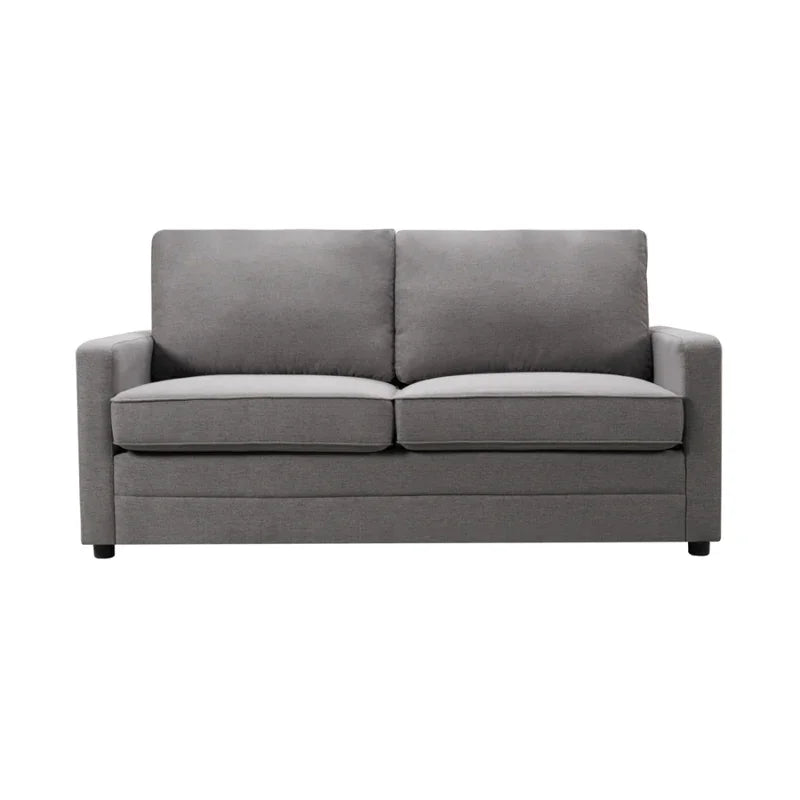 RAY 2 Seater Sofa bed with Separate Foam Mattress- Dark grey - Flea Market