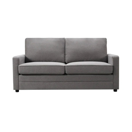 RAY 2 Seater Sofa bed with Separate Foam Mattress- Dark grey - Flea Market