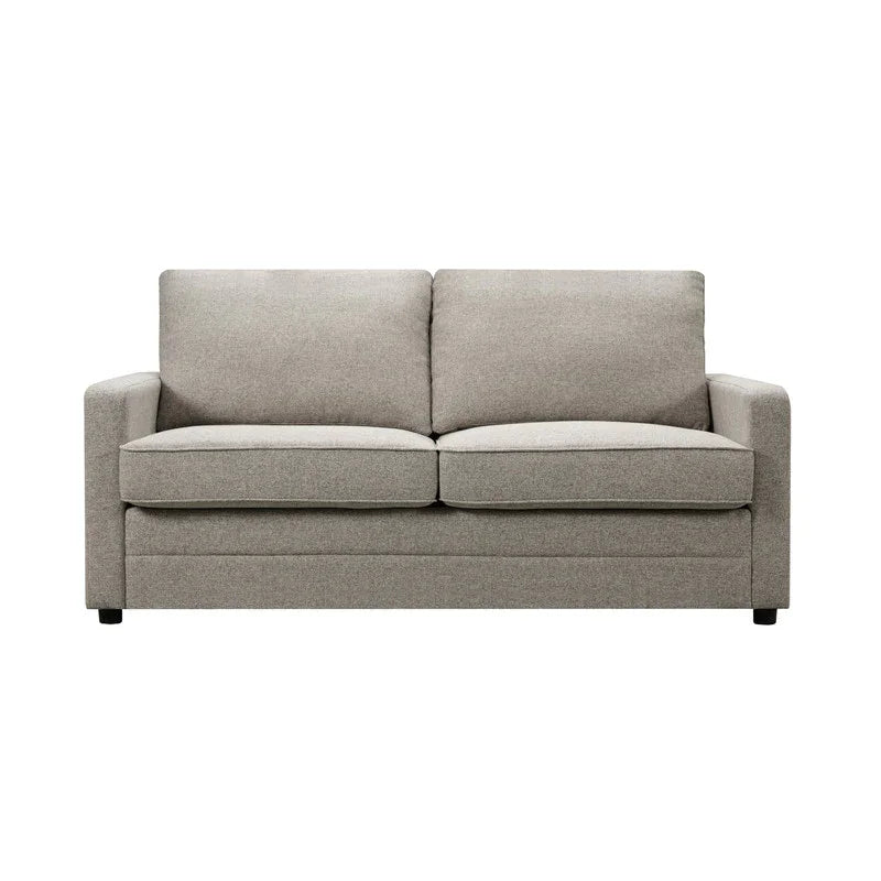 RAY 2 Seater Sofa bed with Separate Foam Mattress- Light grey - Flea Market