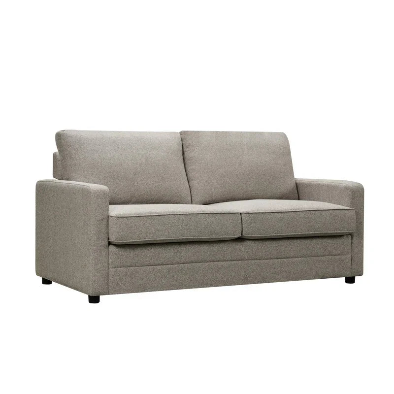 RAY 2 Seater Sofa bed with Separate Foam Mattress- Light grey - Flea Market