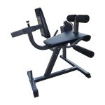 Adjustable black preacher curl bench for gym bicep workouts on white background