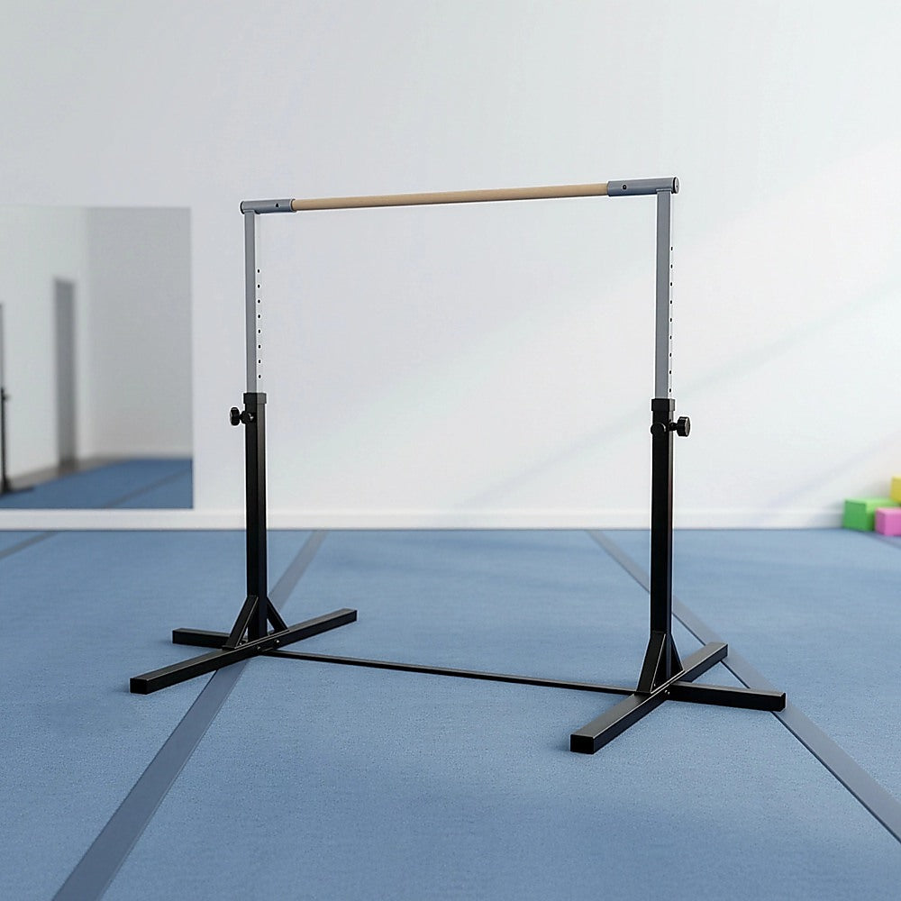 Gymnastics Training Bar Kids Adjustable Horizontal Kip Fitness Gym Equipment