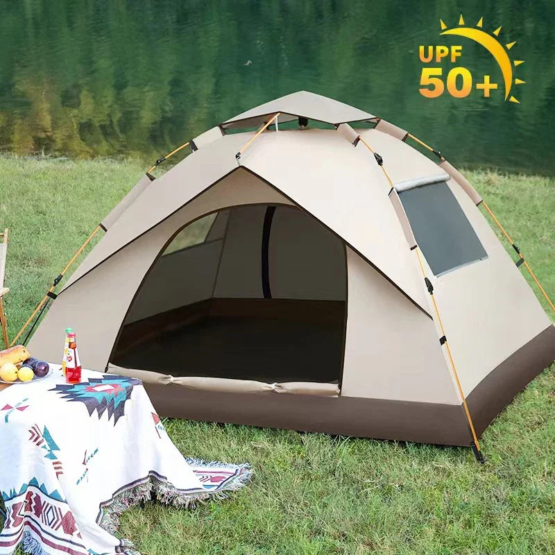 Instant Pop-Up Automatic Camping Tent 210x200x135cm Waterproof Family Portable