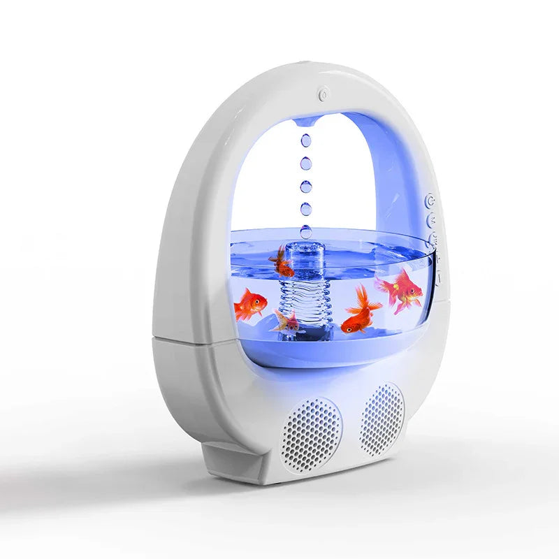 White 3 In 1 Anti-Gravity Humidifier - Flea Market