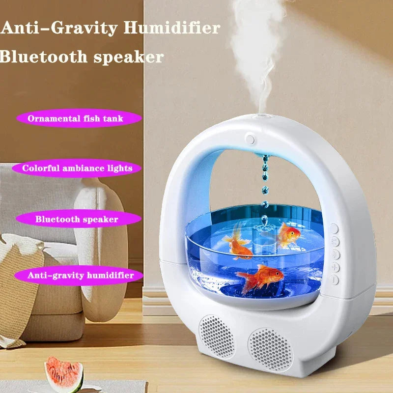 White 3 In 1 Anti-Gravity Humidifier - Flea Market