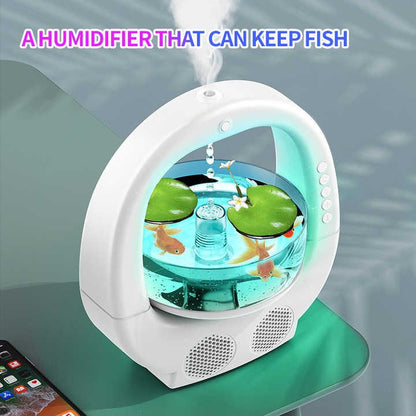White 3 In 1 Anti-Gravity Humidifier - Flea Market