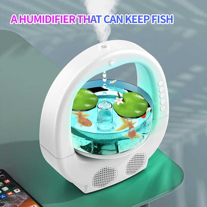 Pink 3 In 1 Anti-Gravity Humidifier - Flea Market
