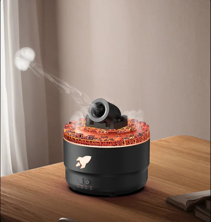 Black Creative Cannon-Shaped Aromatherapy Diffuser - Flea Market