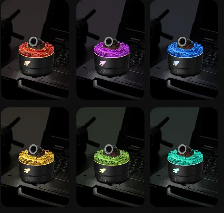 Black Creative Cannon-Shaped Aromatherapy Diffuser - Flea Market