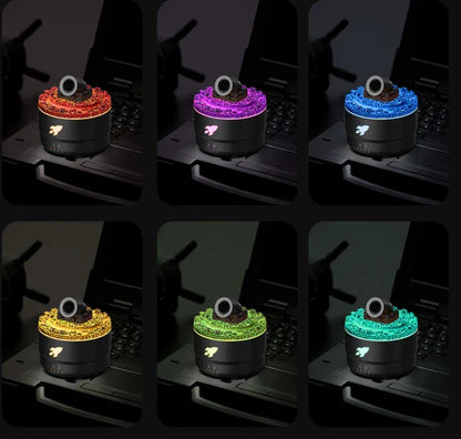 Black Creative Cannon-Shaped Aromatherapy Diffuser - Flea Market
