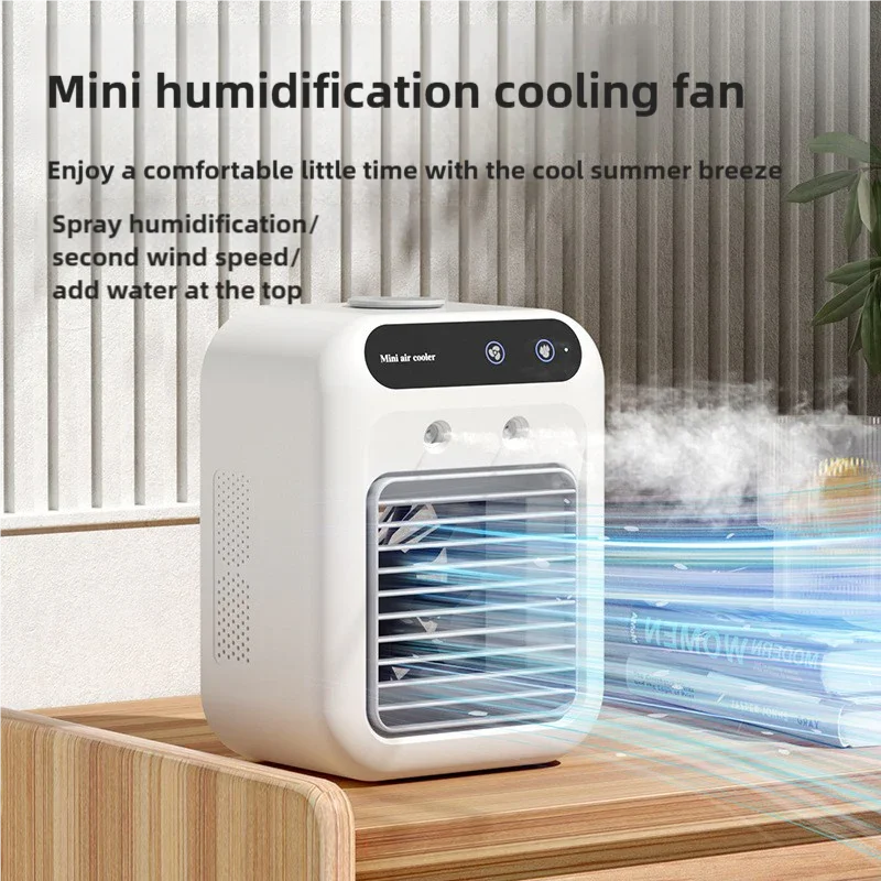 Portable Mini Air Cooler L7 - 500ml Tank with Humidifier Function