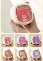 Green USB Desktop Dual Mist Cute Humidifier with Essential Oil Diffuser - Flea Market