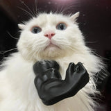 2-Piece Muscle Arm Pet Costume - Funny Novelty Arms for Cats & Dogs