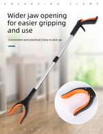 Grabber Reacher Tool 83cm Foldable - Magnetic Tip Litter Picker Aluminium - Lightweight Mobility Aid