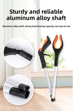 Grabber Reacher Tool 83cm Foldable - Magnetic Tip Litter Picker Aluminium - Lightweight Mobility Aid