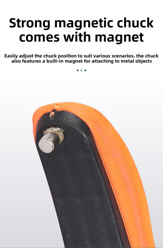 Grabber Reacher Tool 83cm Foldable - Magnetic Tip Litter Picker Aluminium - Lightweight Mobility Aid