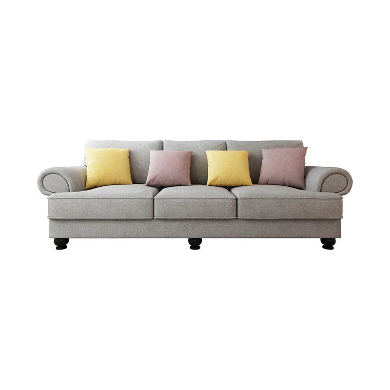 The Cloud Nine 3-Seater Sofa Grey - Flea Market
