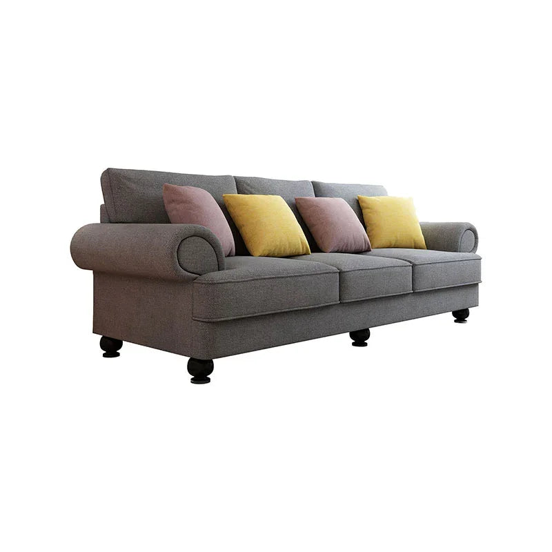 The Cloud Nine 3-Seater Sofa Slate Grey - Flea Market