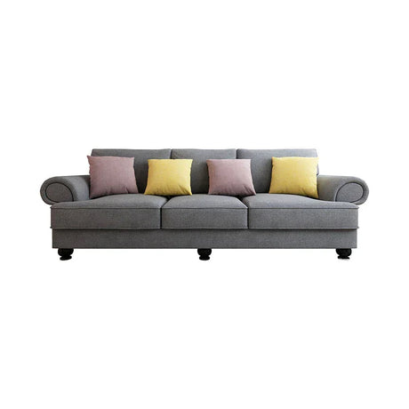The Cloud Nine 3-Seater Sofa Slate Grey - Flea Market