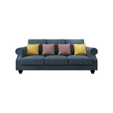 The Cozy Cloud 3-Seater Sofa Blue - Flea Market