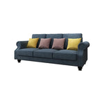 The Cozy Cloud 3-Seater Sofa Blue - Flea Market