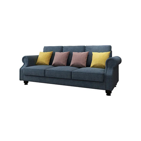 The Cozy Cloud 3-Seater Sofa Blue - Flea Market